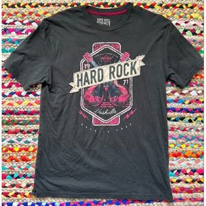 Hard Rock Nashville oversized 100% cotton t-shirt | Size M